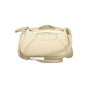 Mario Valentino Beige Polyurethane Damen Handtasche
