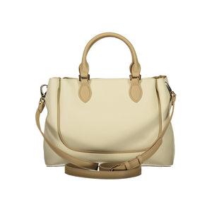 Mario Valentino Beige Poliuretano Damenhandtasche