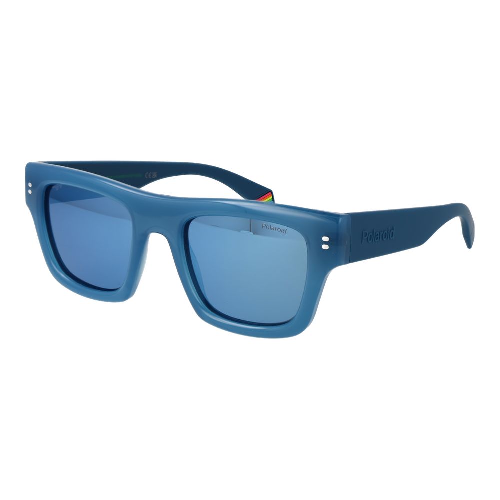 Polaroid Blaue Sonnenbrille aus Kunststoff