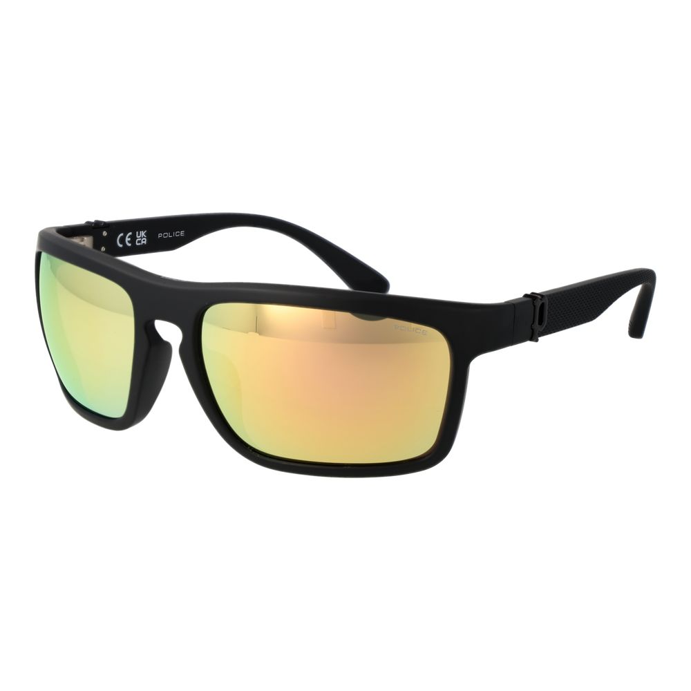 Police Schwarze Sonnenbrille aus Kunststoff