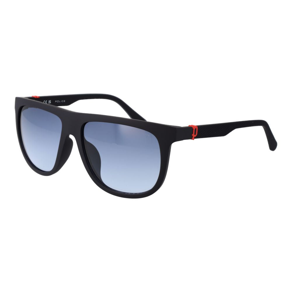 Police Schwarze Sonnenbrille aus Kunststoff
