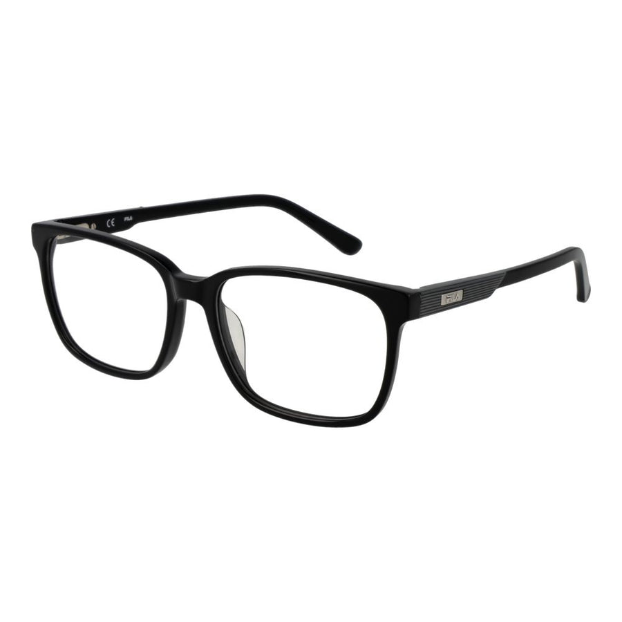 Fila Brille mit schwarzen Cellulose-Acetat-Gestellen