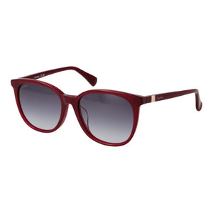 Max Mara Sonnenbrille aus Burgunderrotem Acetat