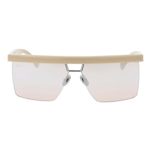 Max Mara Beige Kunststoff-Sonnenbrille