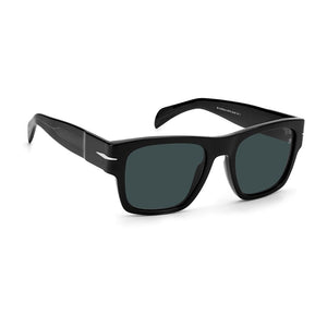 David Beckham Schwarze Sonnenbrille aus Kunststoff