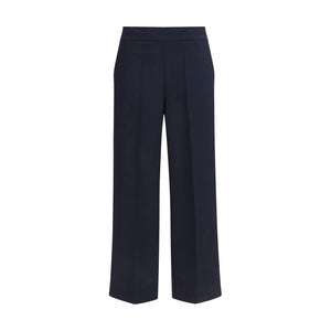 Avenue Montaigne Blaue Freizeithose aus Polyester