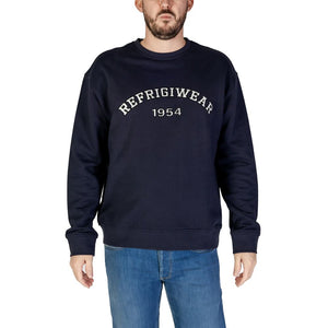 Refrigiwear Blauer Baumwoll-Sweatshirt