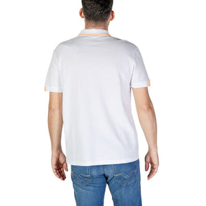 Refrigiwear Weißes Poloshirt aus Baumwolle