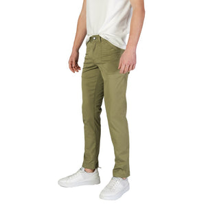 Refrigiwear Grüne Baumwoll-Freizeithose