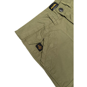 Refrigiwear Grüne Baumwoll-Bermudashorts