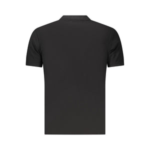 U.S. Grand Polo Schwarzes Herren-Poloshirt aus Baumwolle