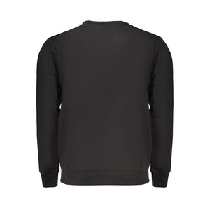 U.S. Grand Polo Schwarzer Baumwoll-Sweatshirt