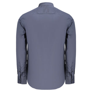 U.S. Grand Polo Herrenhemd aus blauer Baumwolle