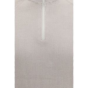 Brunello Cucinelli Beige Baumwoll-Sweatshirt