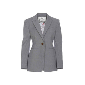 Vivienne Westwood Schwarzer Baumwollblazer
