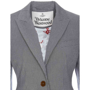 Vivienne Westwood Schwarzer Baumwollblazer