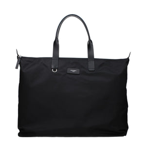 Dolce & Gabbana Schwarze Bos Taurus Kalbsleder Schultertasche