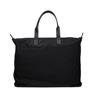 Dolce & Gabbana Schwarze Bos Taurus Kalbsleder Schultertasche