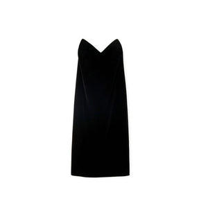Loewe Schwarzes Baumwoll-Freizeitkleid