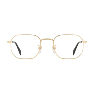 David Beckham Brille aus Goldmetall (Fassung)
