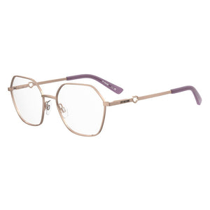 Love Moschino Brille aus Roségold-Metall (Fassung)