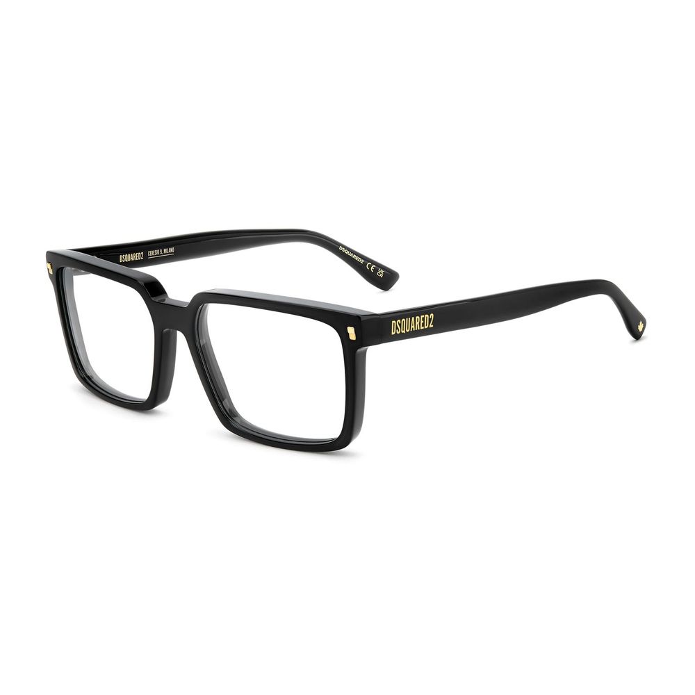 Dsquared² Schwarze Brille aus Acetat (Gestell)