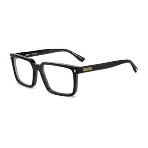 Dsquared² Schwarze Brille aus Acetat (Gestell)