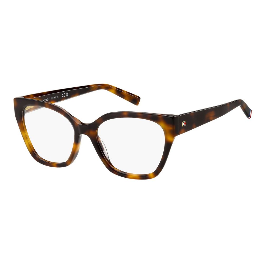 Tommy Hilfiger Braune Brille aus Acetat (Gestell)