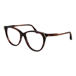Victoria Beckham Braune Brille aus Acetat (Gestell)