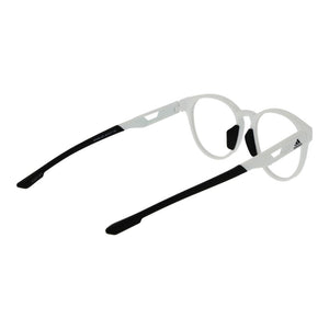 Adidas Weiße Kunststoffbrille (Gestell)