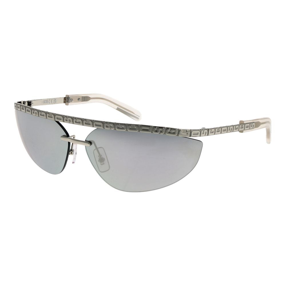 GCDS Sonnenbrille aus silbernem Metall