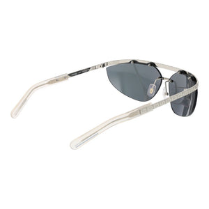 GCDS Sonnenbrille aus silbernem Metall