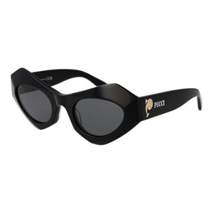Emilio Pucci Schwarze Sonnenbrille aus Kunststoff