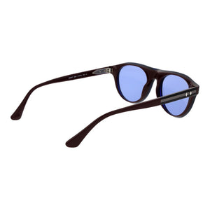 Web Blaue Sonnenbrille aus Kunststoff