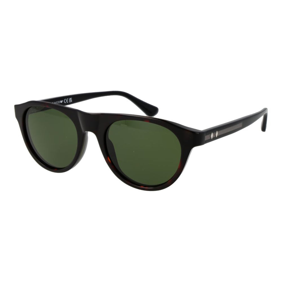 Web Braune Sonnenbrille aus Kunststoff