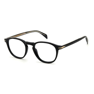 David Beckham Schwarze Brille aus Acetat (Gestell)