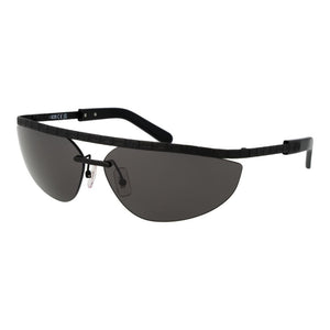 GCDS Schwarze Sonnenbrille aus Metall
