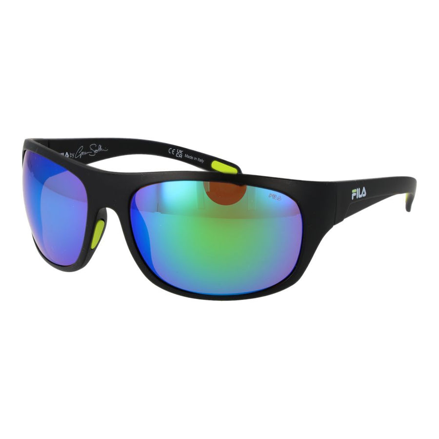 Fila Schwarze Sonnenbrille aus Kunststoff