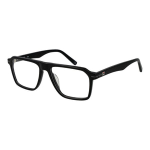 Fila Brille mit schwarzen Cellulose-Acetat-Gestellen