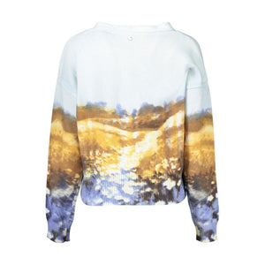 Desigual Azzurro Baumwollpullover für Damen