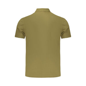Napapijri Grünes Herren-Poloshirt aus Baumwolle