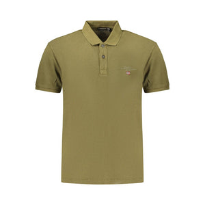 Napapijri Herren-Poloshirt Verde aus Baumwolle