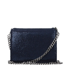 Stella McCartney Blaue Leder Geldbörse