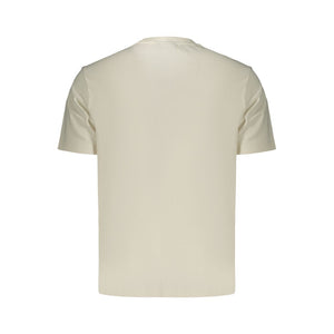 Napapijri Weißes Herren-T-Shirt aus Baumwolle