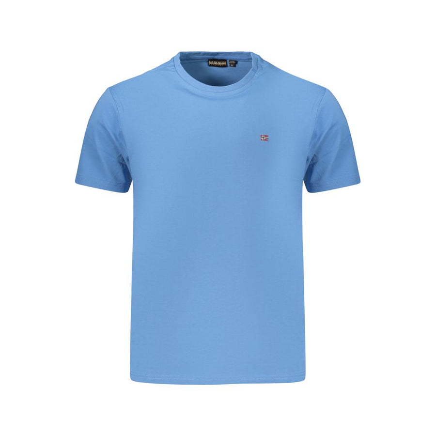 Napapijri Azzurro Baumwoll-T-Shirt für Herren