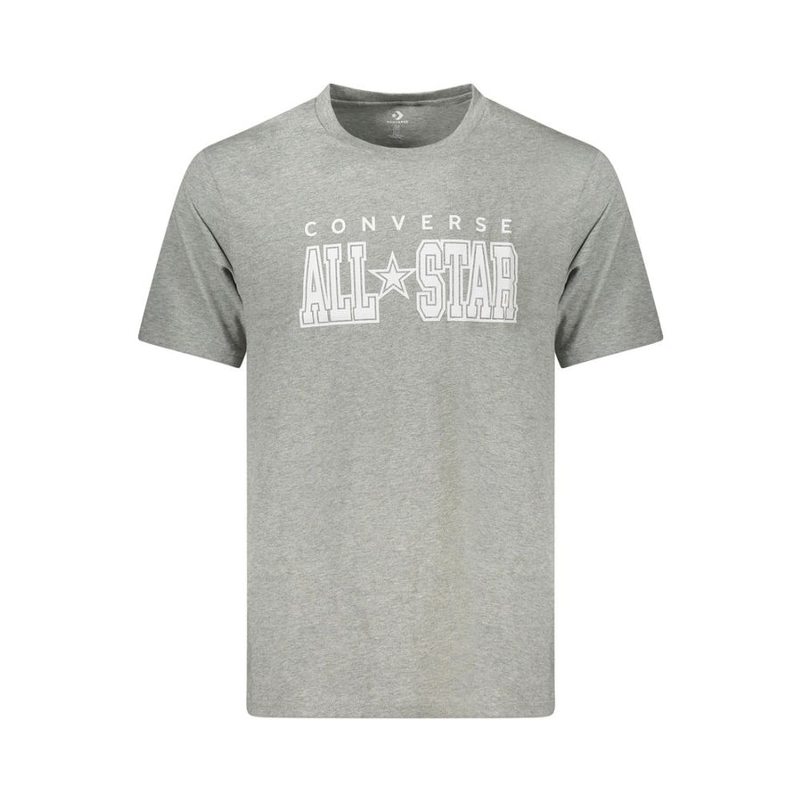 Converse Graues Baumwoll-T-Shirt für Herren