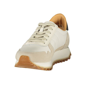 Blauer Bianco Polyurethane Donna Sneaker – Bereit zu glänzen