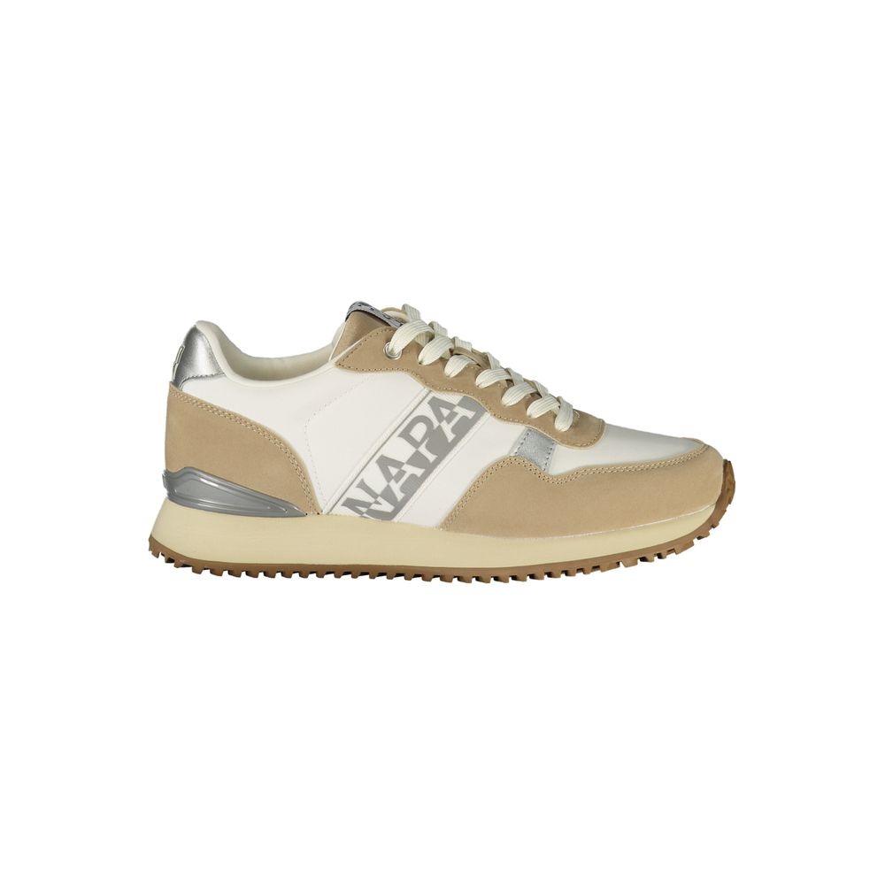 Napapijri Weiße Damen-Sneaker aus Polyester