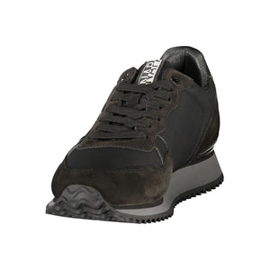 Napapijri Schlanke schwarze Sportschuhe mit Schnürung