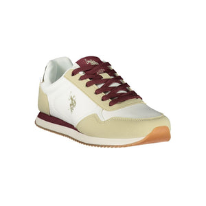 U.S. POLO ASSN. Weiße Sneaker aus Polyester